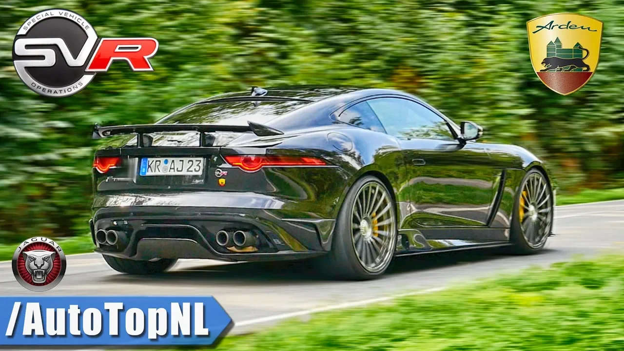 700HP Jaguar F Type SVR 5.0 V8 Supercharged ARDEN RACECAT - INSANE SOUND! by AutoTopNL