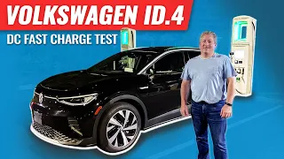 Volkswagen ID.4 0% To 100% DC Fast Charge Test