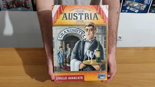 Unboxing di Grand Austria Hotel - il gioco da tavolo