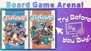 Fliptoons (Seasons 1 & 2) - Board Game Arena Playthrough