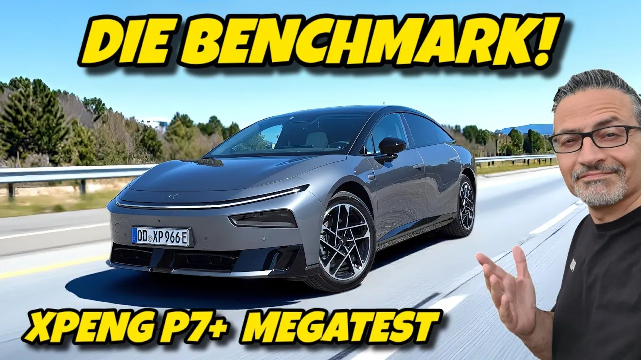 Gute Nacht BMW & Co! Xpeng P7+ Erster Megatest vom Preis-Leistungs-Sieger.
