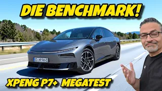 Gute Nacht BMW & Co! Xpeng P7+ Erster Megatest vom Preis-Leistungs-Sieger.