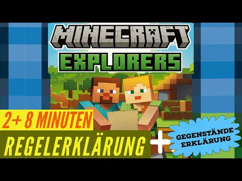 Minecraft Explorers Regeln Anleitung Erklärung Kartenspiel Kooperativ