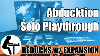 Abducktion Solo Playthrough: Reducks w/ Expansion