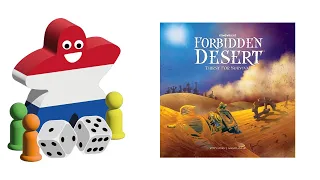 a solo game of Forbidden Desert
