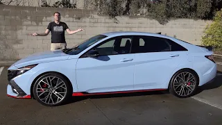 The 2022 Hyundai Elantra N Is a Surprisingly Sporty Sedan