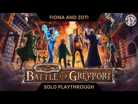 The Red Dragon Inn: Battle for Greyport! Playthrough - Fiona and Zot vs Cpt Scourge!
