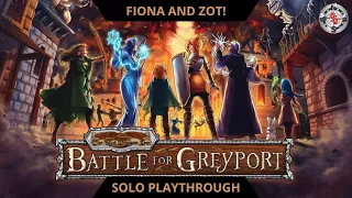 The Red Dragon Inn: Battle for Greyport! Playthrough - Fiona and Zot vs Cpt Scourge!