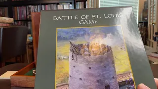 Unboxing The Battle of St. Louis game from The Historical Game Company.