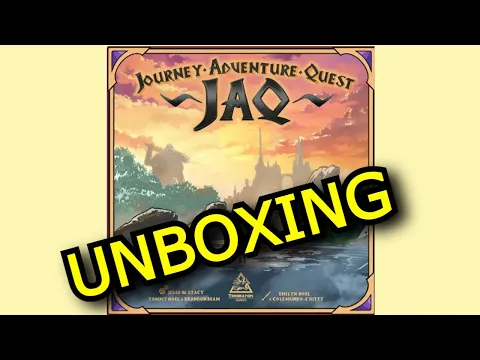 Journey Adventure Quest - JAQ - Unboxing