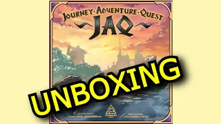 Journey Adventure Quest - JAQ - Unboxing