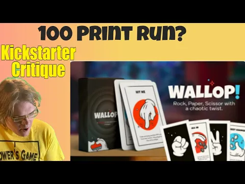Wallop: Make 100- Kickstarter Critique Review