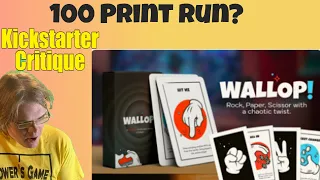 Wallop: Make 100- Kickstarter Critique Review