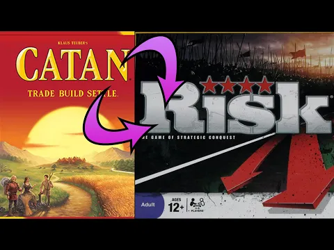 Catan in the style of Risk
