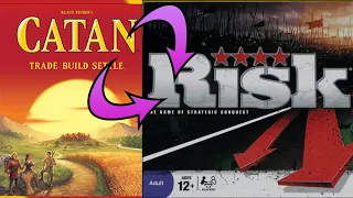 Catan in the style of Risk