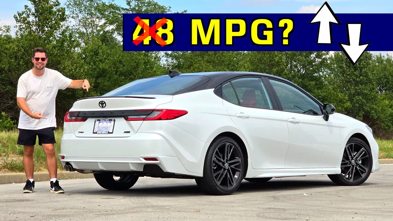 What's the REAL Fuel Economy?? We TEST the *Claimed* 48 MPG City Rating in the 2025 Toyota Camry!