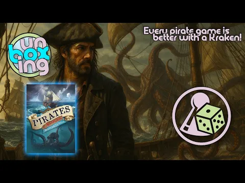 Unboxing (and walking through) Pirates of Maracaibo: Bermuda Triangle
