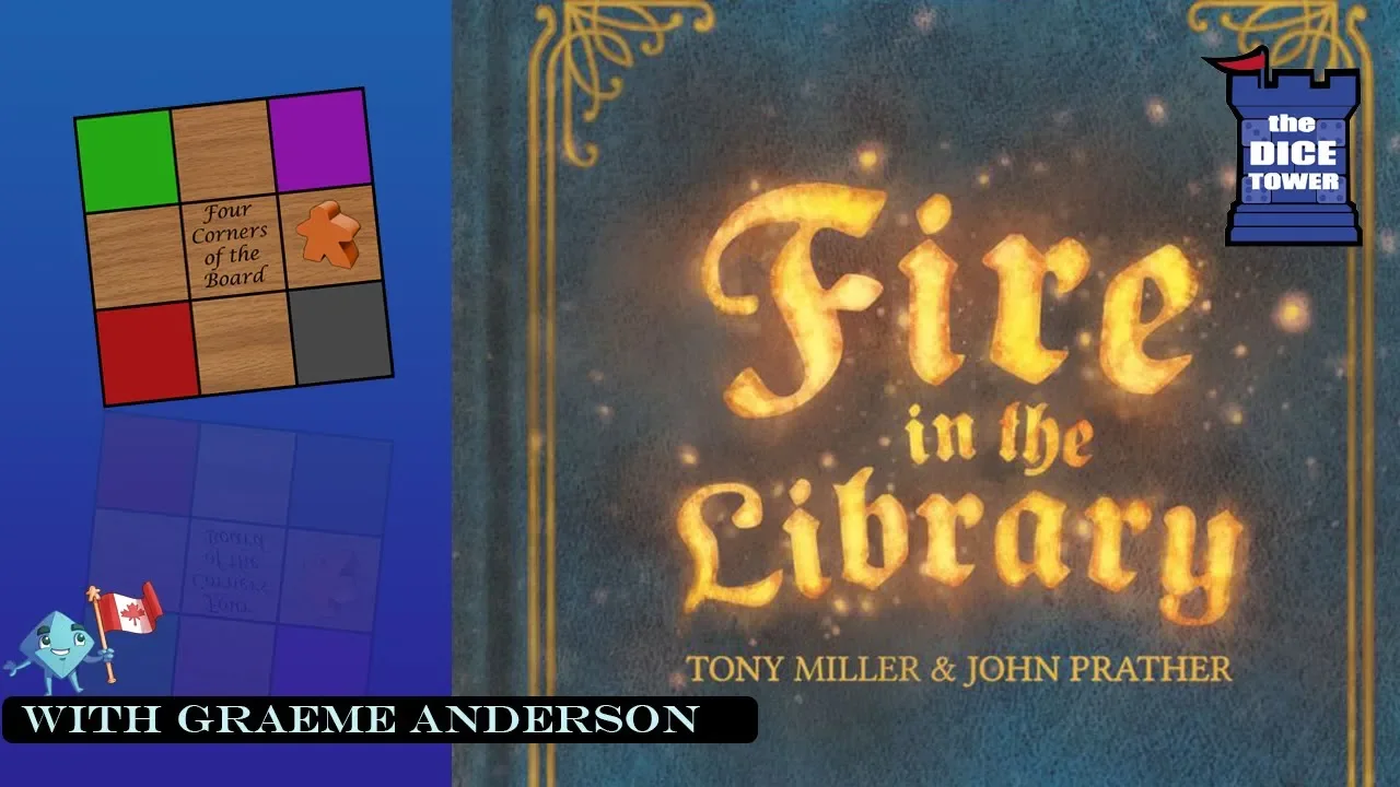 Fire in the Library Review With Graeme Anderson