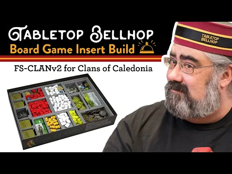 Folded Space FS-CLANv2 Insert for Clans of Caledonia, Box Insert Build