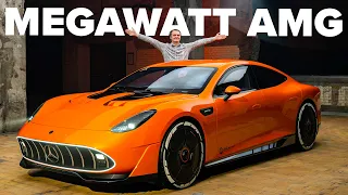 AMG GT XX Concept Preview | 1,341bhp triple-motor EV monster!