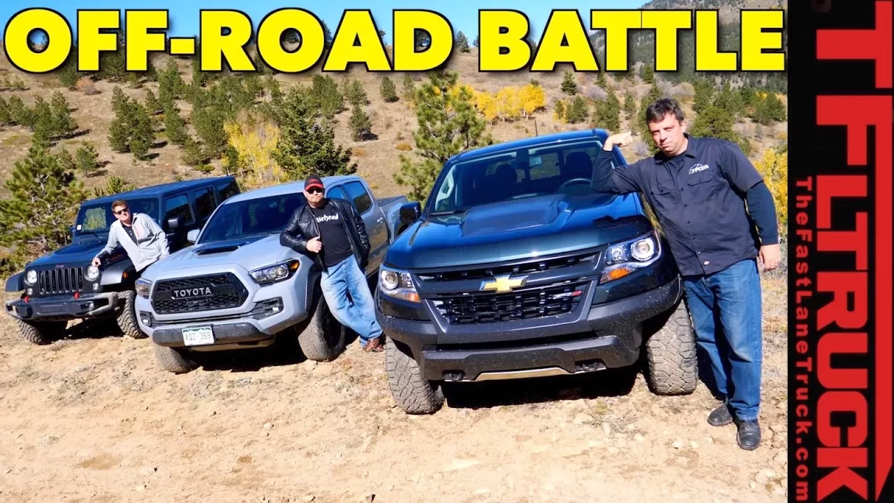 The Benchmark (Wrangler) vs Best Seller (Tacoma) vs Newcomer (ZR2) vs Cliffhanger 2.0