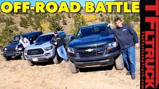 The Benchmark (Wrangler) vs Best Seller (Tacoma) vs Newcomer (ZR2) vs Cliffhanger 2.0