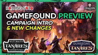 Tanares Adventures: Ultimate | GameFound Preview | Campaign Intro & New Dungeons of Tanares Changes