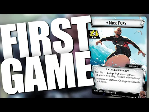 Marvel Champions: Nick Fury First Game and Impressions