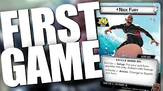 Marvel Champions: Nick Fury First Game and Impressions
