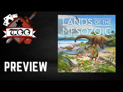 Lands of the Mesozoic Board Game Preview
