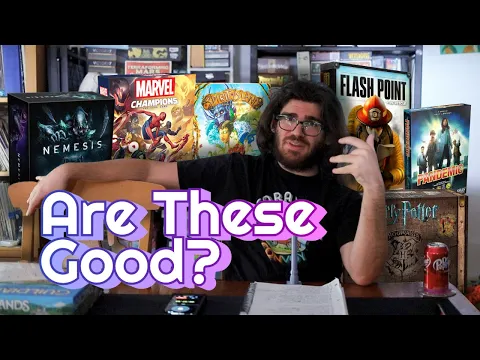 Ranking 10 Popular Cooperative Board Games (After My Last Video…)