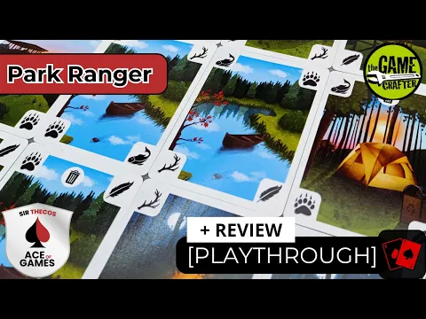 Playthrough + Review | Park Ranger (The Game Crafter)