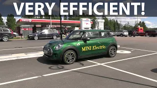 Mini Cooper SE range test