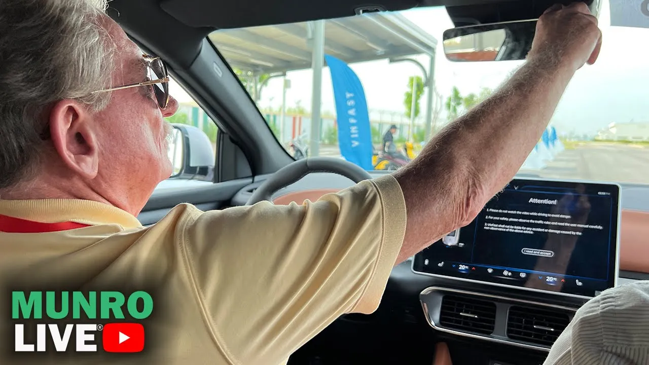 Sandy and Cory's Trip to VinFast: Batteries, Test Drives, & Similarities to Tesla