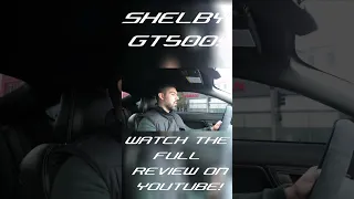 Shelby GT500 Exhaust Sounds Mean! #shorts