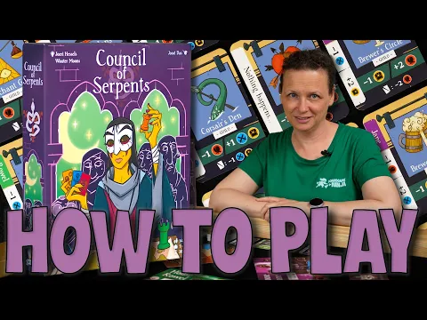 Council of Serpents - How to Play in 7 minutes - BoardgameNinja - Explainer