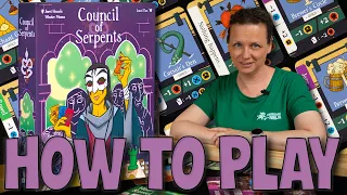 Council of Serpents - How to Play in 7 minutes - BoardgameNinja - Explainer
