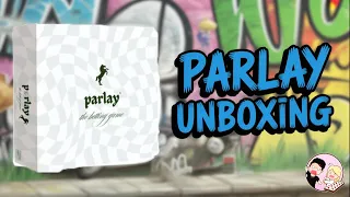 Jake Reacts | Unboxing Parlay The Betting Game Kickstarter Edition!