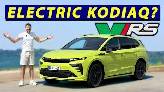 Skoda Enyaq vRS driving REVIEW Facelift 2026