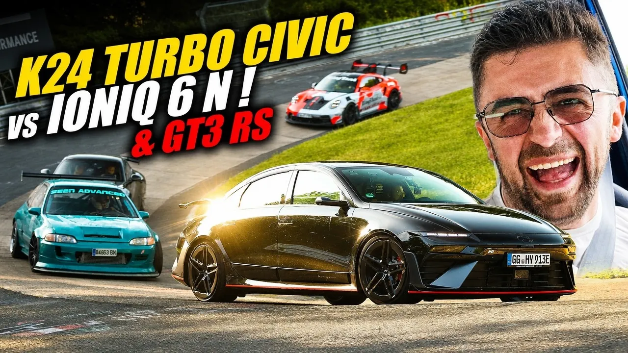 K24 Turbo Civic, IONIQ 6 N & GT3 RS MR! - Nürburgring