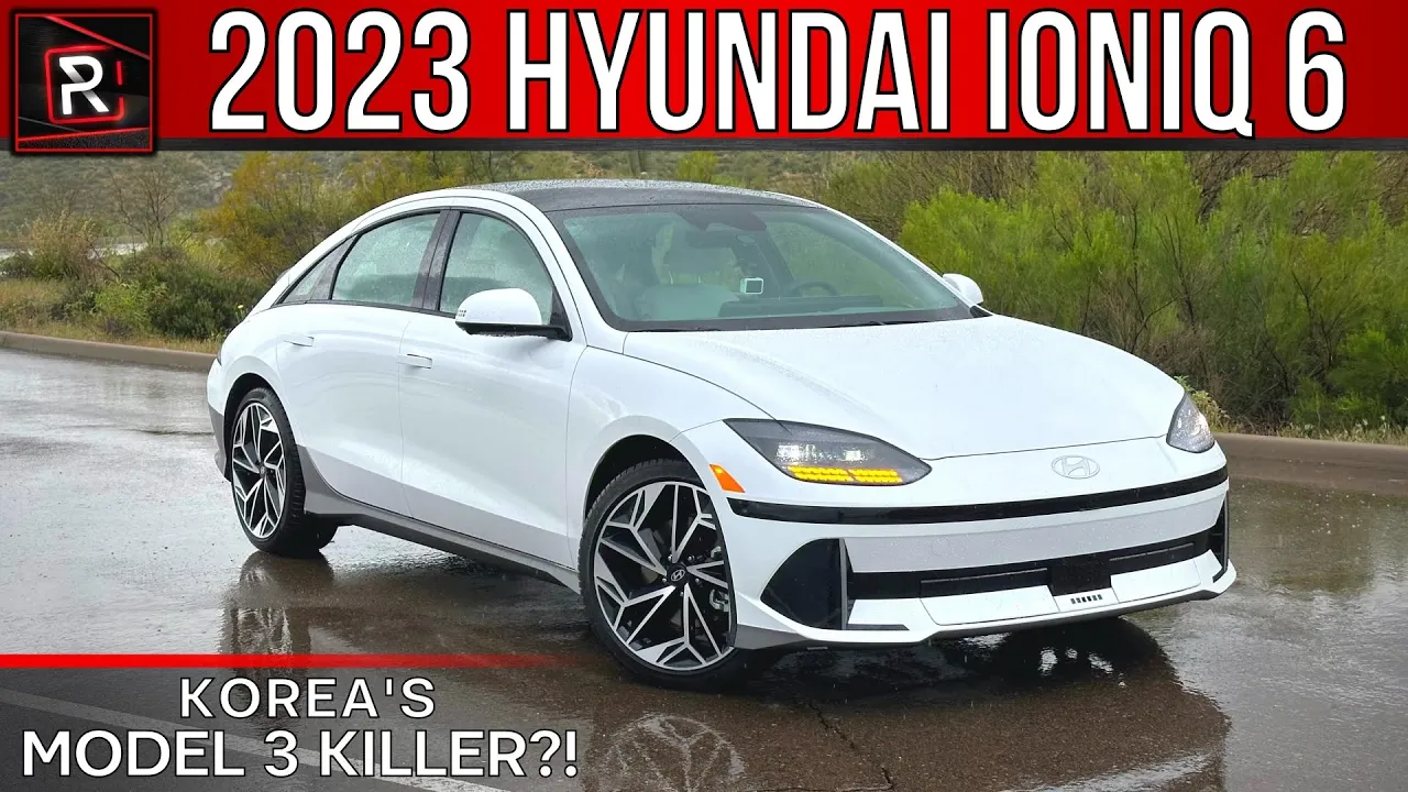 The 2023 Hyundai Ioniq 6 Is A Chic & Sophisticated Premium Electric Sedan