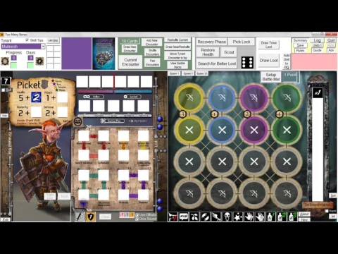 Too Many Bones - Solo Tutorial and Playthrough on a Windows PC