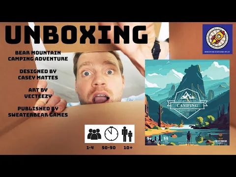 Bear Mountain Camping Adventure Kickstarter Deluxe Edition Unboxing