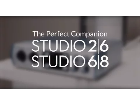 Product video thumbnail for PreSonus Studio 68 6x6 192k USB Audio Interface