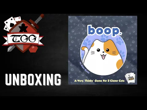 Boop Board Game Unboxing