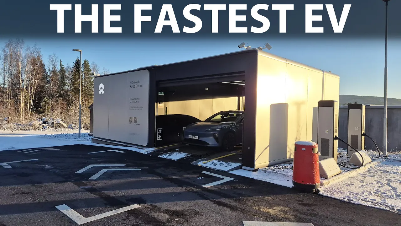 Nio ET5 1000 km challenge with swap only