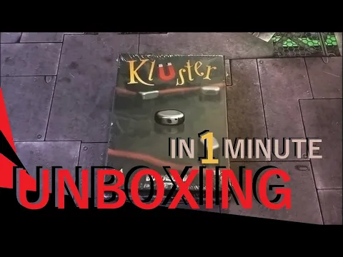 Kluster UNBOXING in 1 minute