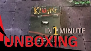 Kluster UNBOXING in 1 minute