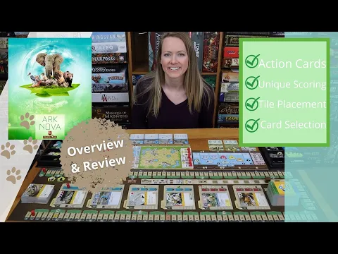 ARK NOVA | Overview & Review of the Action-Selection Conservation Strategy Game