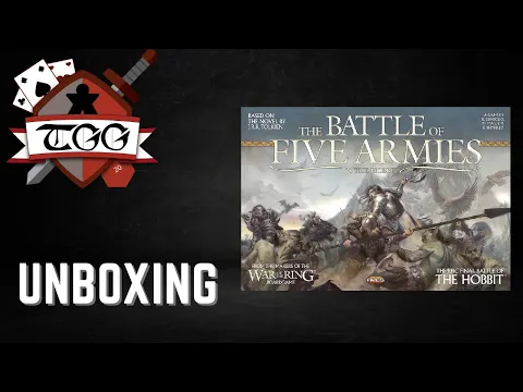 The Battle of Five Armies Board Game Unboxing